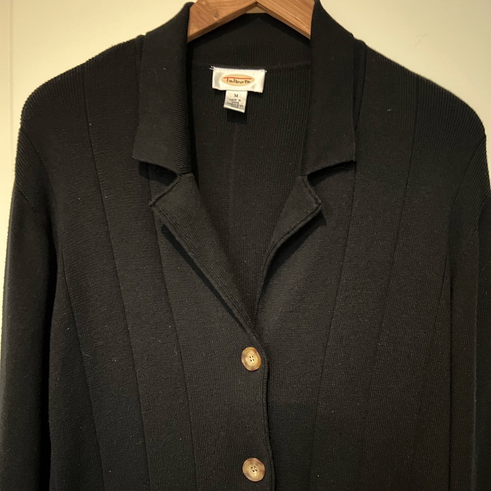 Talbots Long Sleeve Button Down Front Sweater - image 4